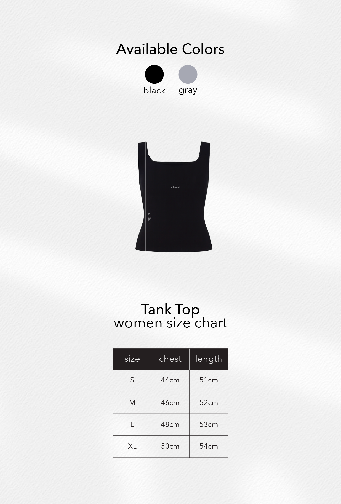 Black Tank Top