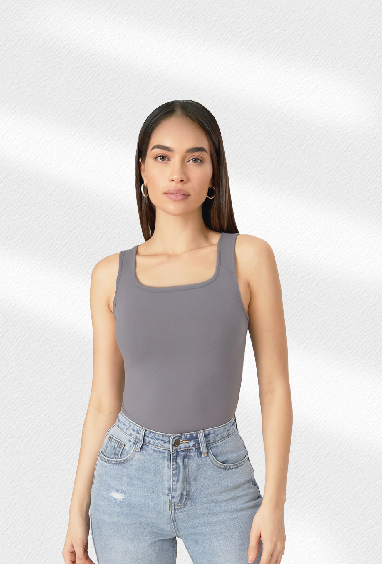 Gray Tank Top