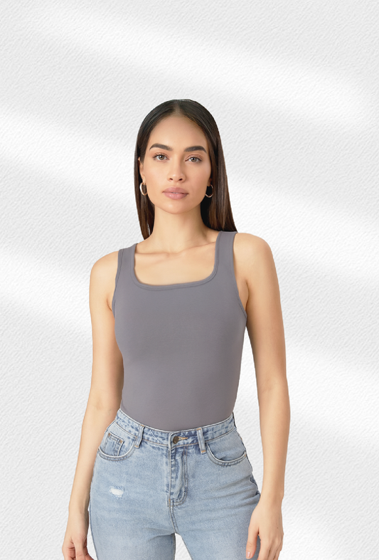 Gray Tank Top